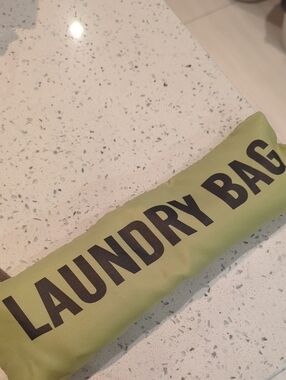 Lime Green Laundry Bag